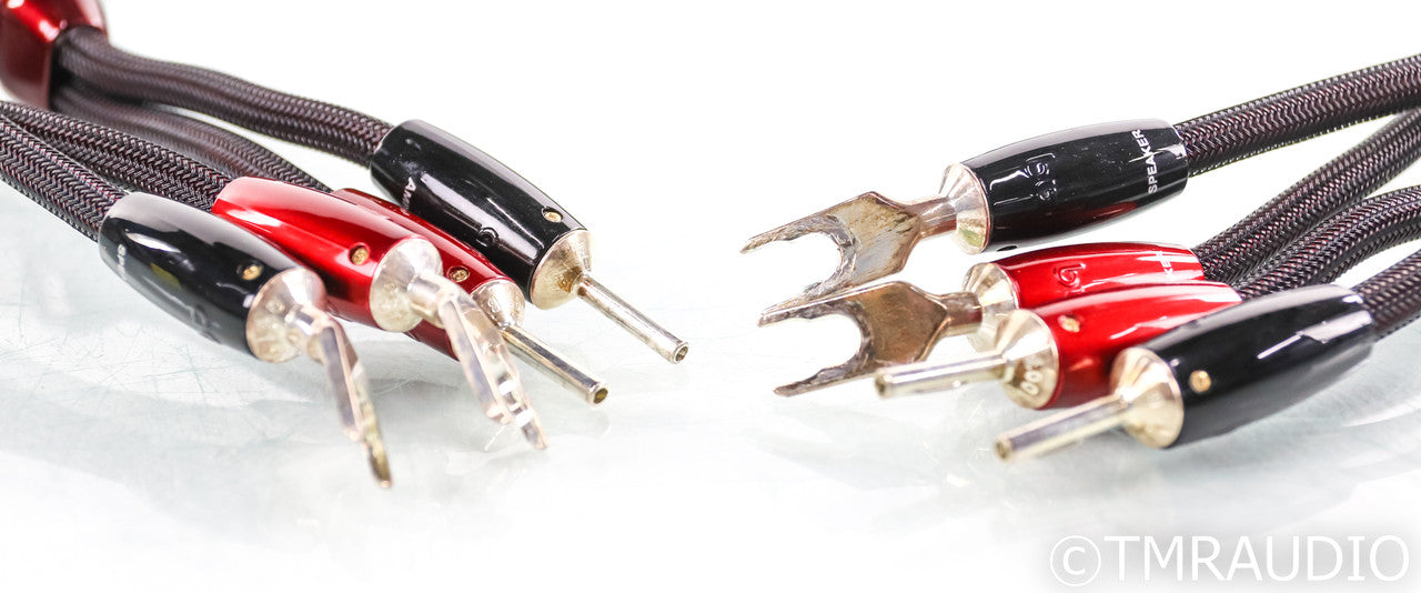 AudioQuest William Tell ZERO Speaker Cables; 10ft Pair; 72v DBS
