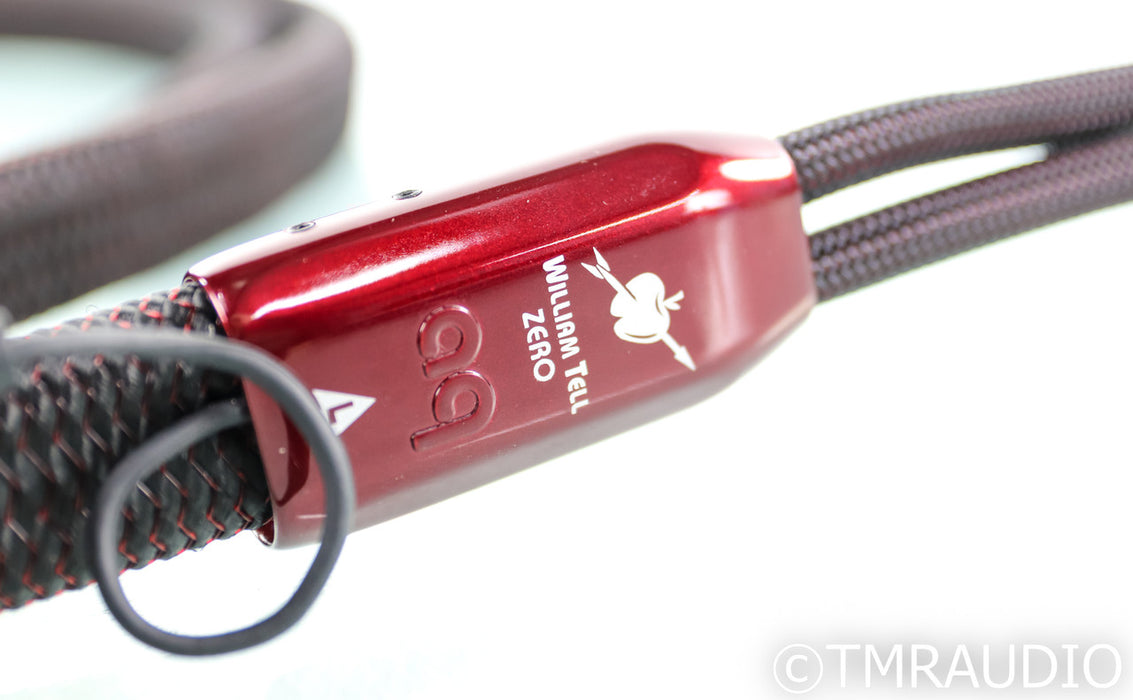 AudioQuest William Tell ZERO Speaker Cables; 10ft Pair; 72v DBS
