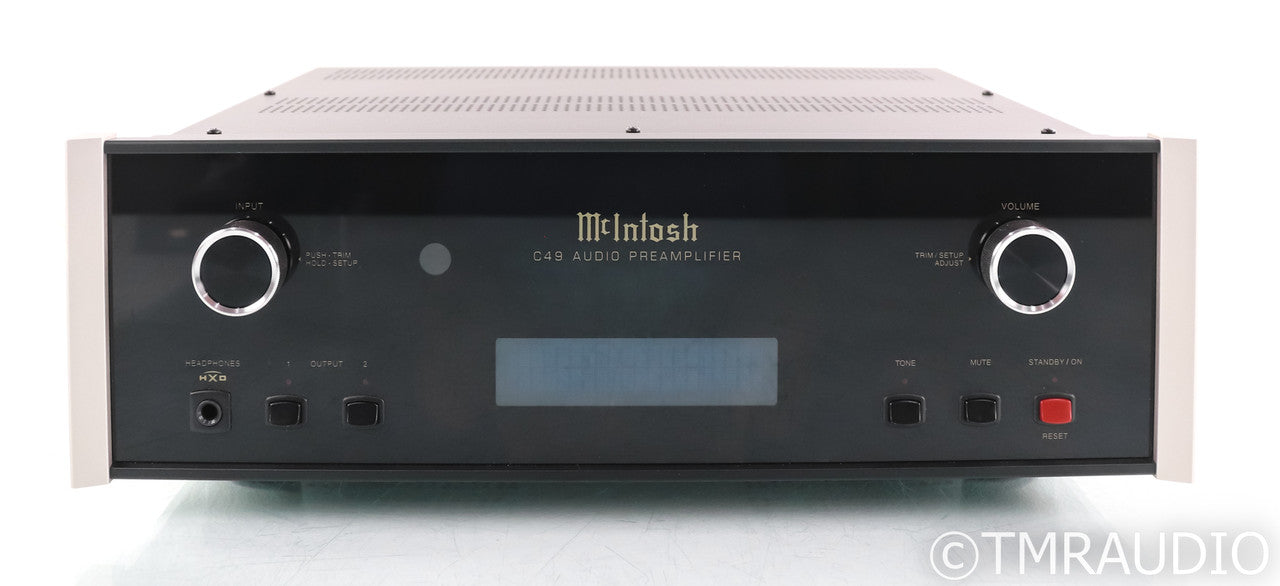 McIntosh C49 Stereo Preamplifier; C-49; Remote; MM / MC Phono