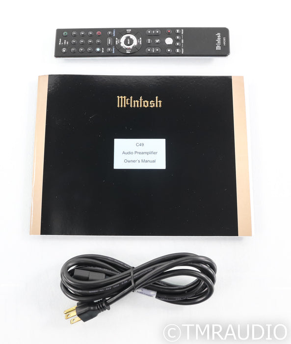 McIntosh C49 Stereo Preamplifier; C-49; Remote; MM / MC Phono