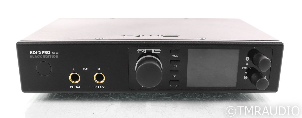 RME ADI-2 Pro FR R Black Edition DAC; D/A Converter; Black