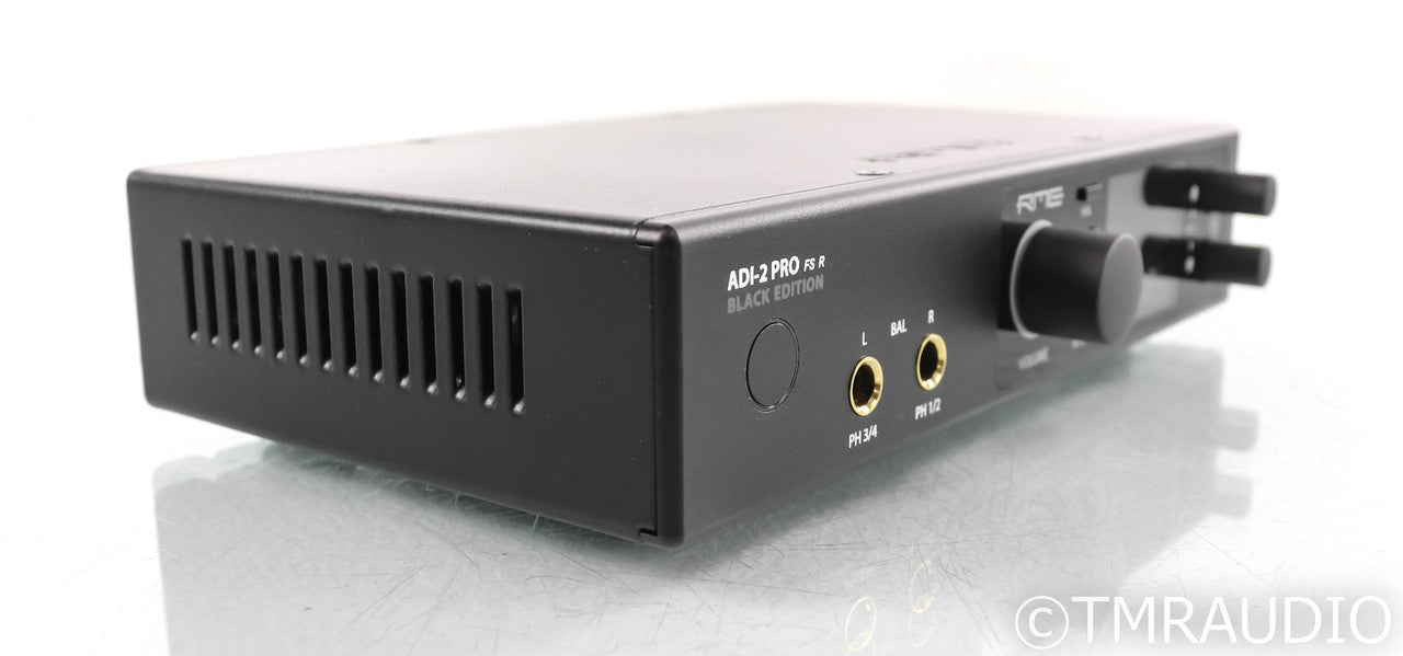 RME ADI-2 Pro FR R Black Edition DAC; D/A Converter; Black