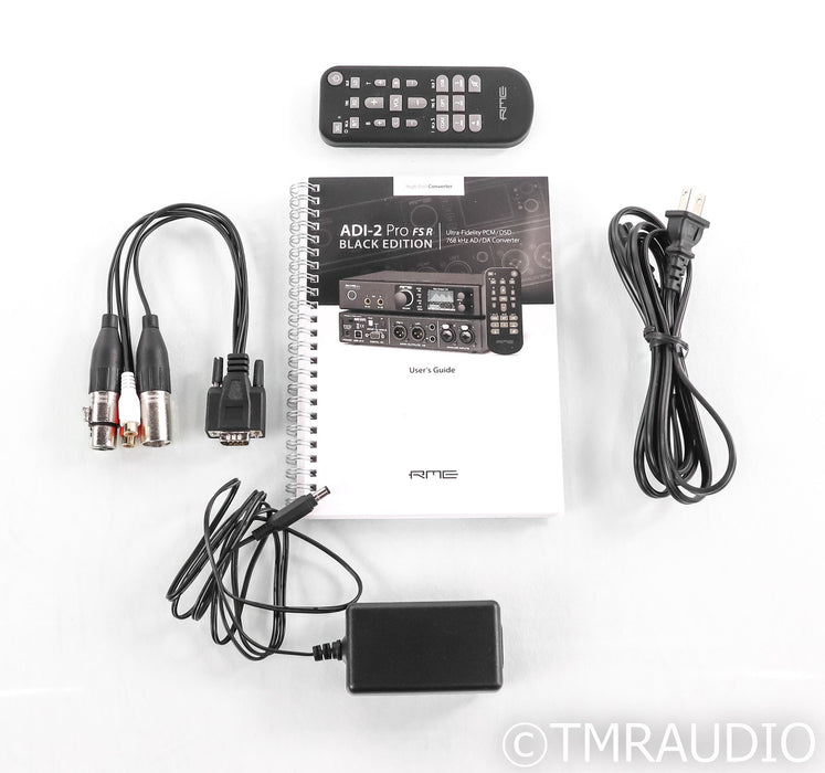 RME ADI-2 Pro FR R Black Edition DAC; D/A Converter; Black