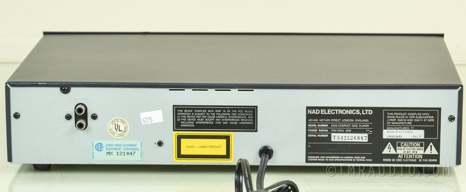 NAD 5425 Compact Disc Player