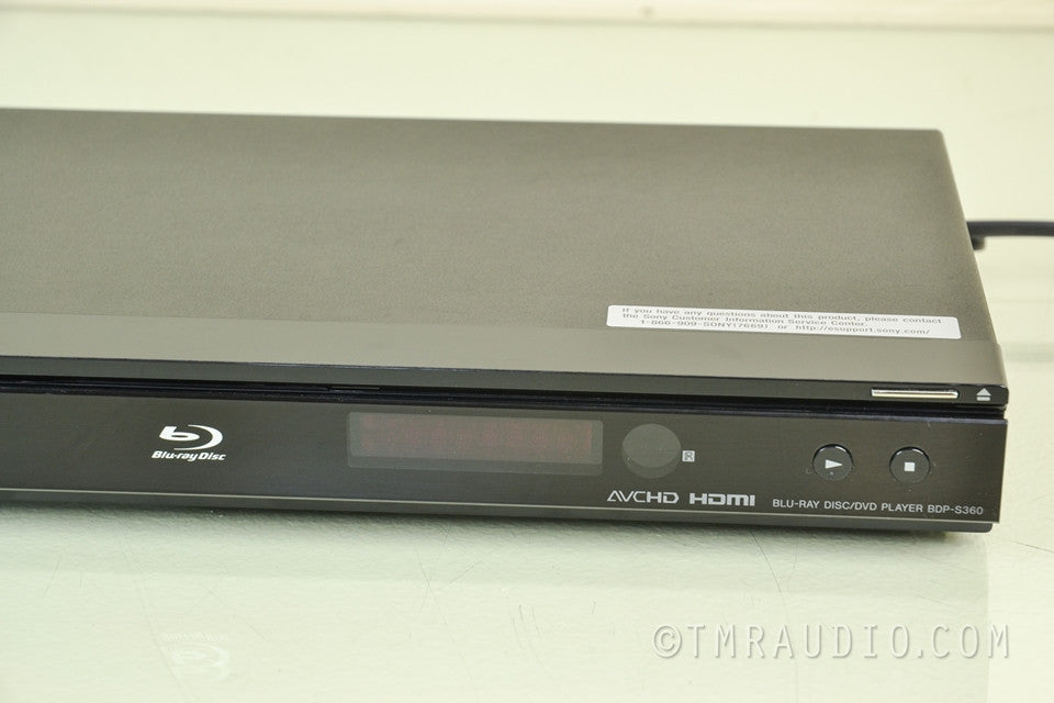 Sony BDP-S360 Blu-ray DVD / CD Player