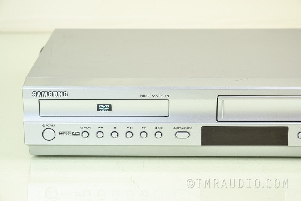 SAMSUNG DVD-V4600 DVD/VCR COMBO DUAL DECK PLAYER VHS HI-FI STEREO