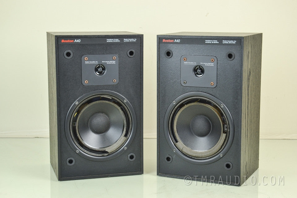 Boston Acoustics A-40 Bookshelf Speakers