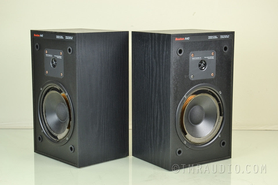 Boston Acoustics A-40 Bookshelf Speakers