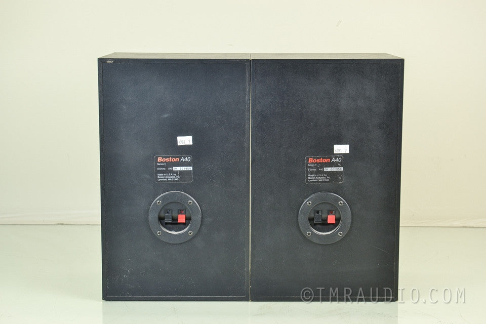 Boston Acoustics A-40 Bookshelf Speakers