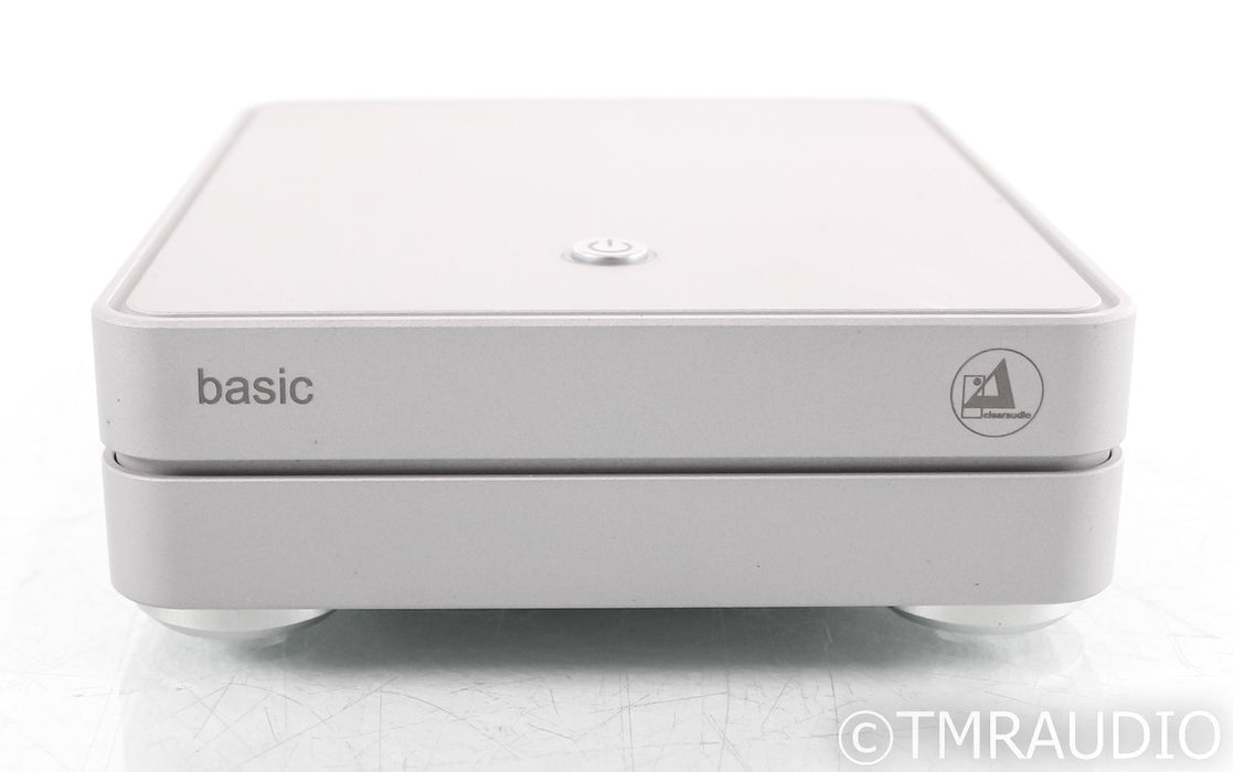 Clearaudio Basic V2 MM / MC Phono Preamplifier; Silver
