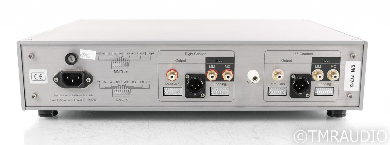 Pass Labs XP-15 MM / MC Phono Preamplifier; XP15; Silver