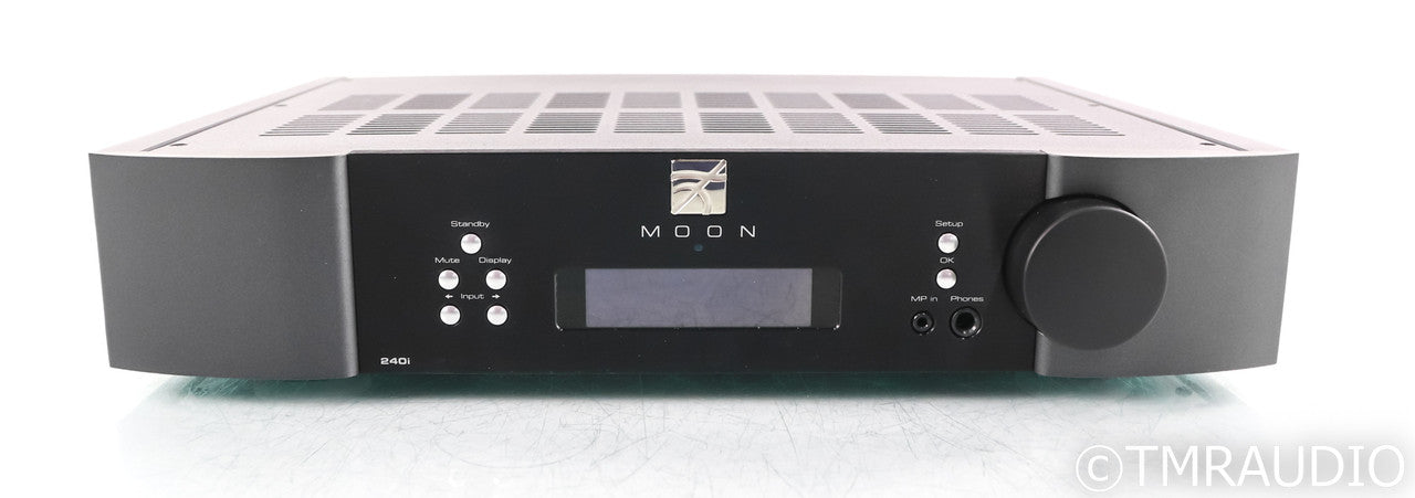 Simaudio Moon 240i Stereo Integrated Amplifier; Black; Remote