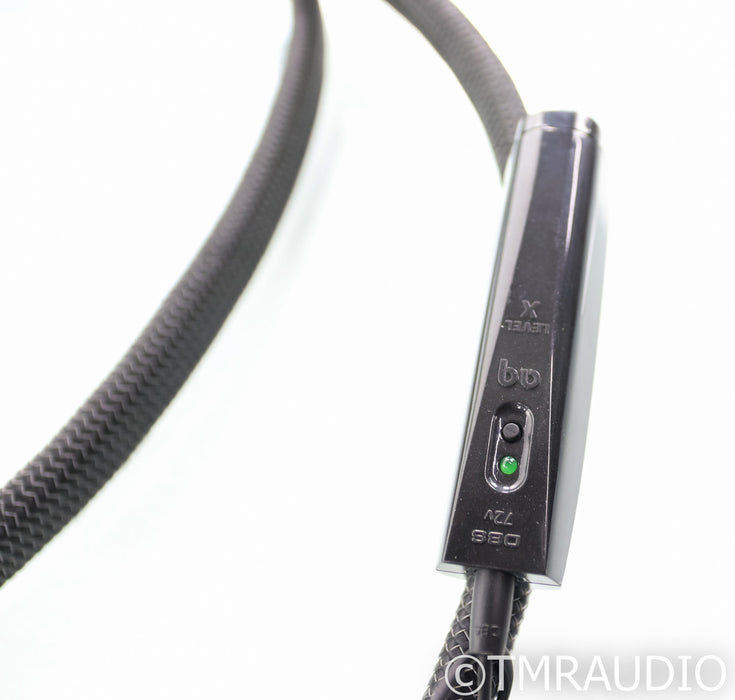 AudioQuest William Tell Silver ZERO Speaker Cables; 8ft Pair; 72v DBS
