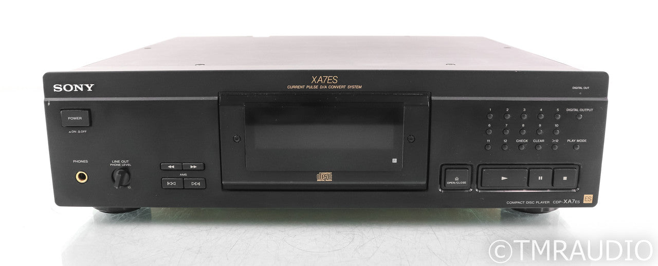 Sony CDP-XA7ES CD Player; CDPXA7ES; Remote