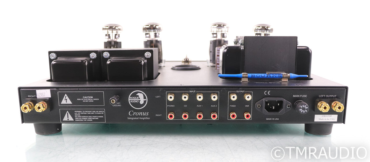 Rogue Audio Cronus Magnum Stereo Tube Integrated Amplifier; Remote; MM Phono