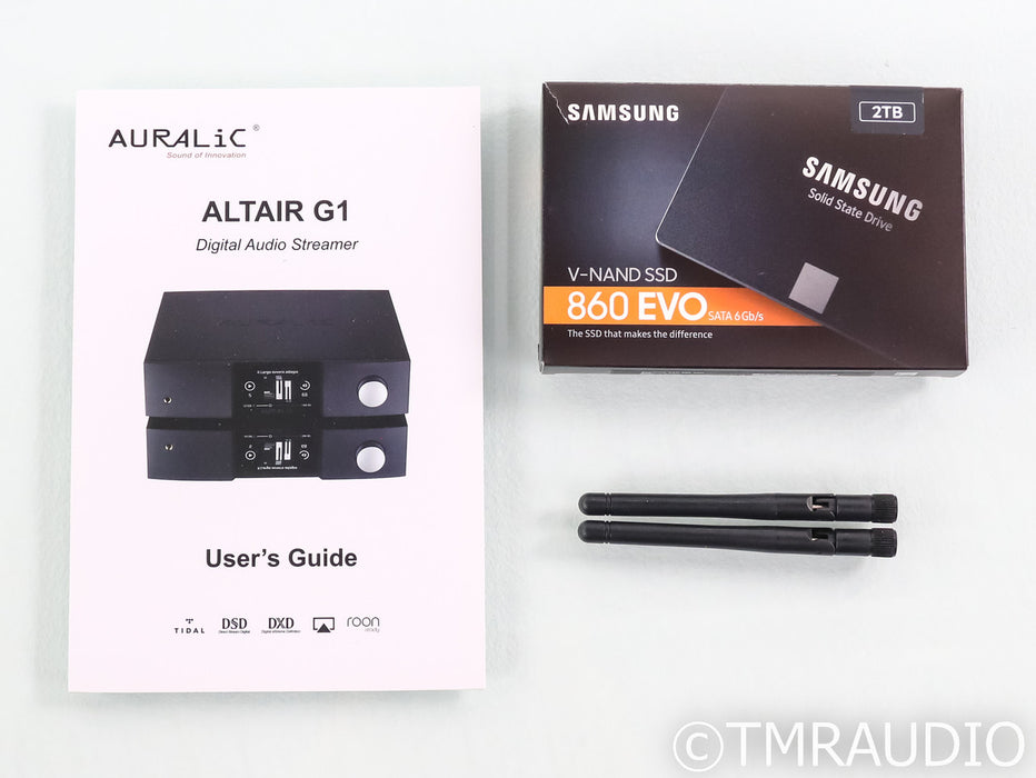 Auralic Altair G1 DAC / Wireless Server; 2TB SSD; Black