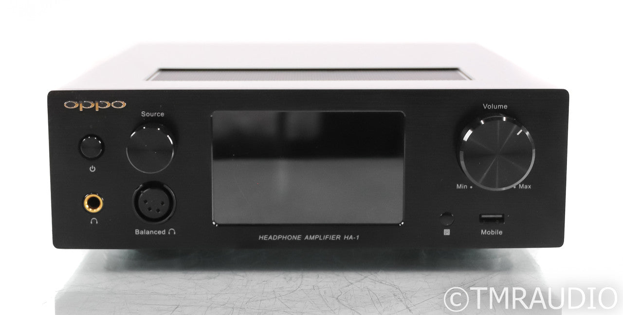 Oppo HA-1 Headphone Amplifier / DAC; HA1; Black — The Music Room