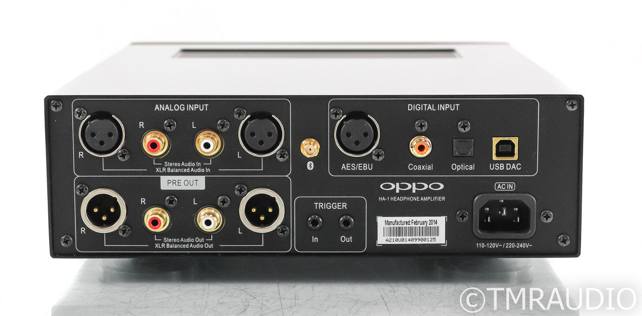 Oppo HA-1 Headphone Amplifier / DAC; HA1; Black — The Music Room