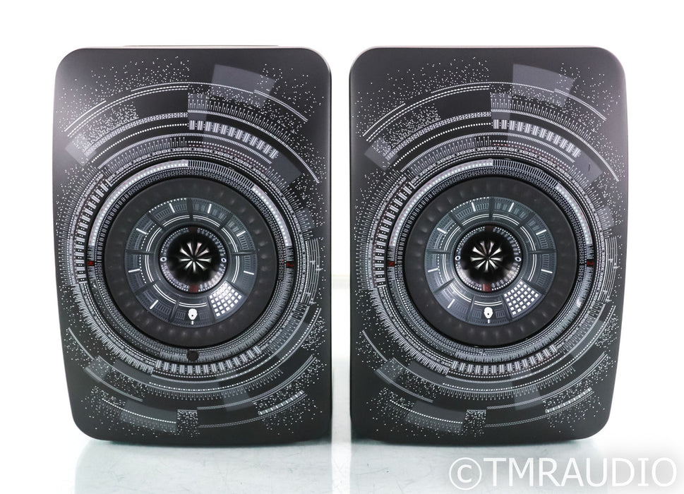 KEF LS50W Nocturne Edition Wireless Bookshelf Speakers; Black Pair; LS-50W