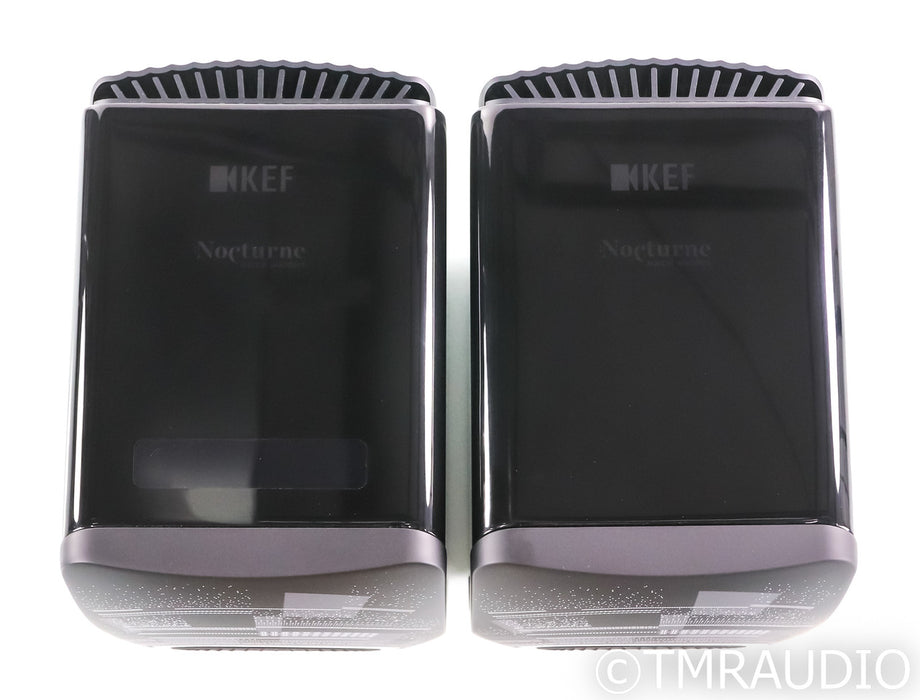 KEF LS50W Nocturne Edition Wireless Bookshelf Speakers; Black Pair; LS-50W