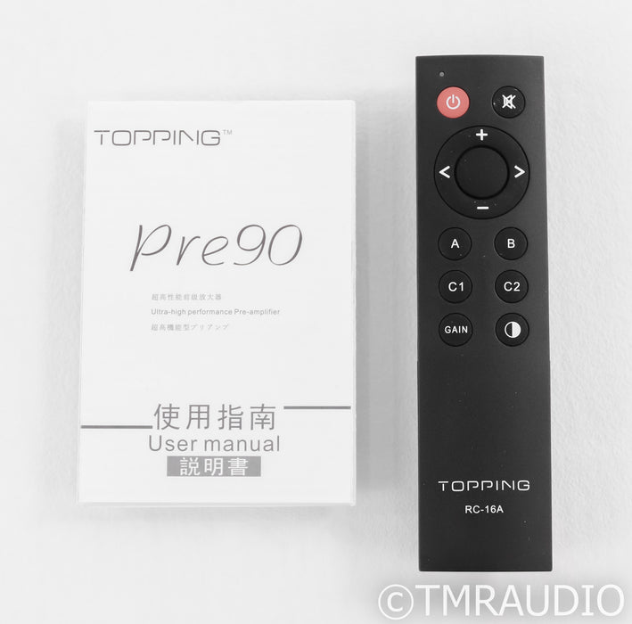 Toppin Pre90 Stereo Preamplifier; Pre 90; Remote
