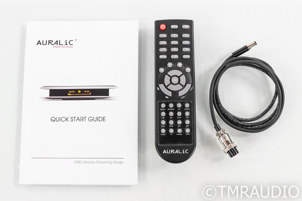 Auralic Aries Wireless Network Streamer; Remote