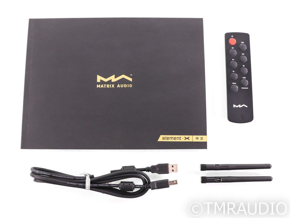Matrix Audio Element X Stereo Headphone Amplifier / DAC; D/A Converter; Remote
