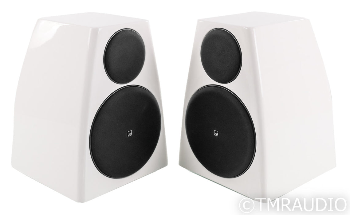 Meridian DSP3200 Powered Bookshelf Speakers; Gloss White Pair; Ethernet