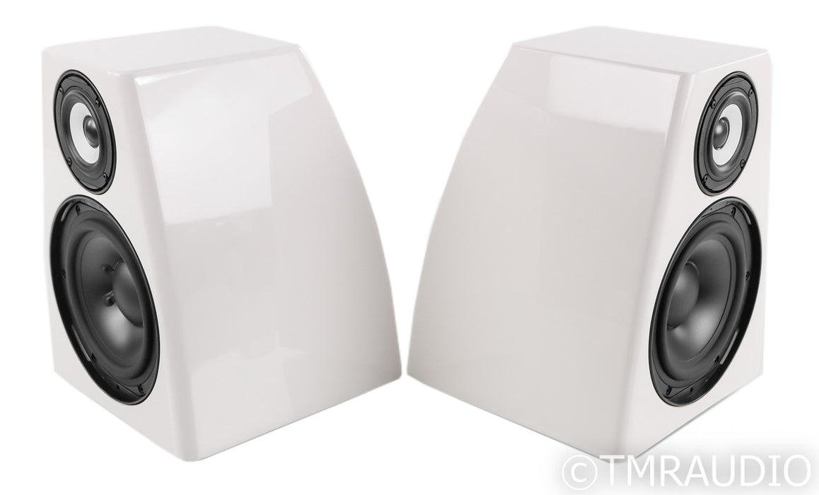 Meridian DSP3200 Powered Bookshelf Speakers; Gloss White Pair; Ethernet