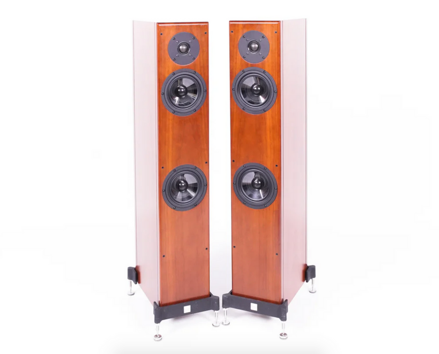 Vienna Acoustics Mozart Grand Symphony Floorstanding Speakers; Cherry Pair (Open Box)