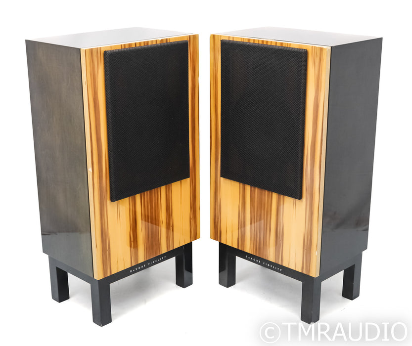 DeVore Fidelity O/96 Orangutan Floorstanding Speakers; Gloss Birch Pair w/ Stands