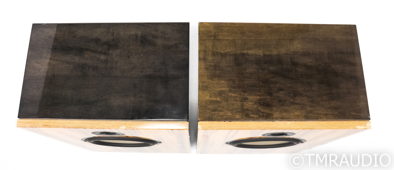 DeVore Fidelity O/96 Orangutan Floorstanding Speakers; Gloss Birch Pair w/ Stands