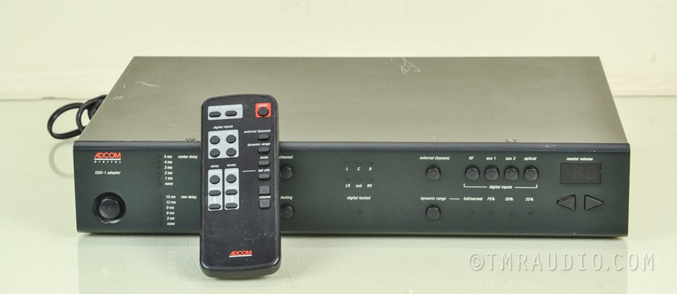 Adcom GDD-1 Dolby Digital Decoder DAC