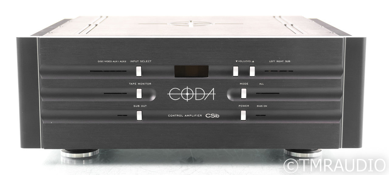 Coda CSib Stereo Integrated Amplifier; Remote; Black; C-Sib