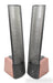 Martin Logan Montis Floorstanding Electrostatic Hybrid Speakers; Black & Cherry Pair