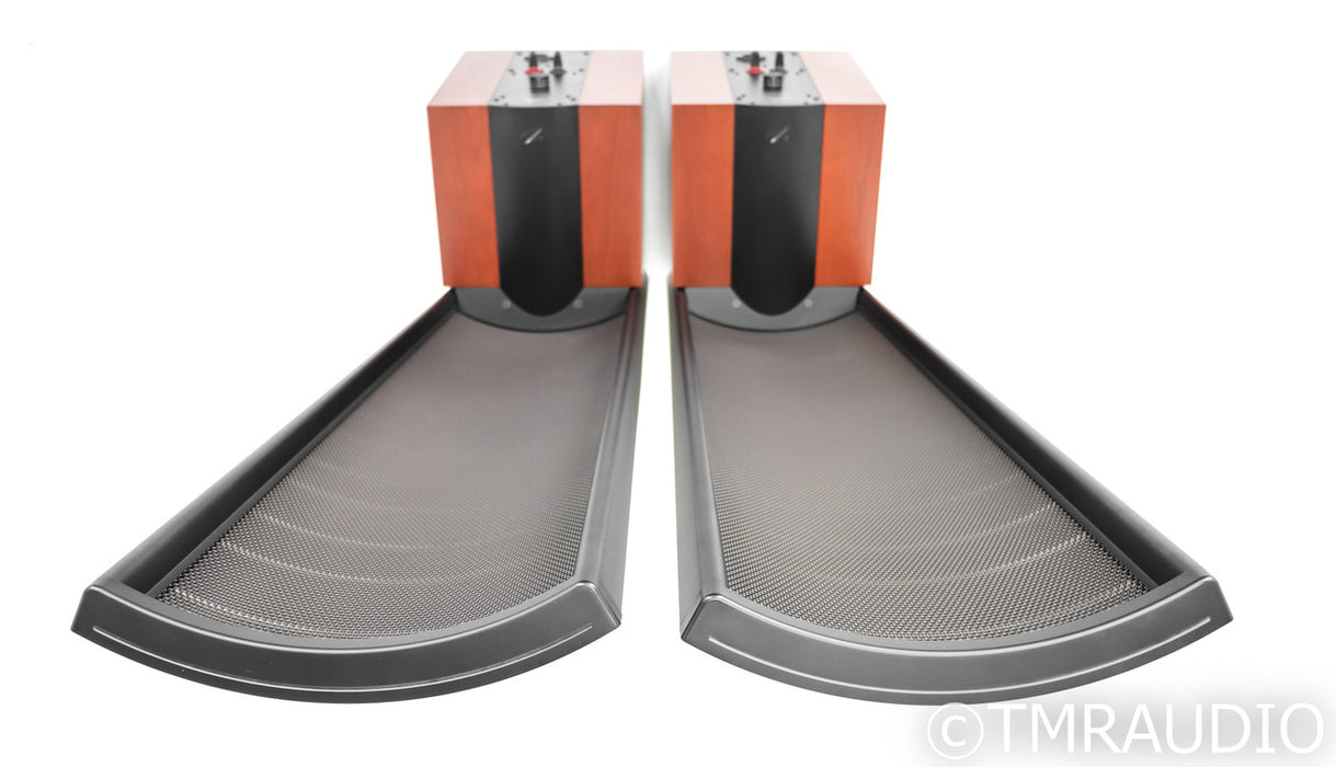 Martin Logan Montis Floorstanding Electrostatic Hybrid Speakers; Black & Cherry Pair