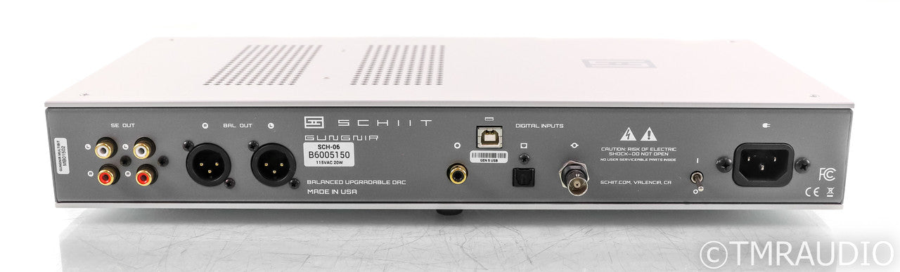 Schiit Gungnit Multibit DAC; D/A Converter; Silver; Gen 5 USB