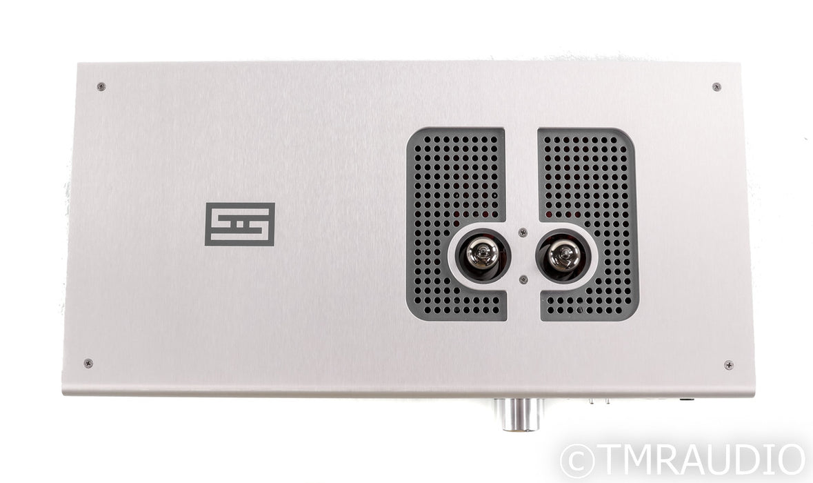 Schiit Mjolnir 2 Tube Hybrid Headphone Amplifier; Silver