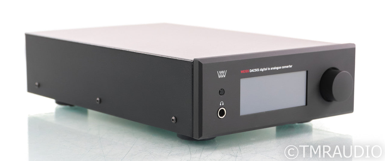 Weiss DAC501 Network Streaming DAC; D/A Converter; Black; Remote