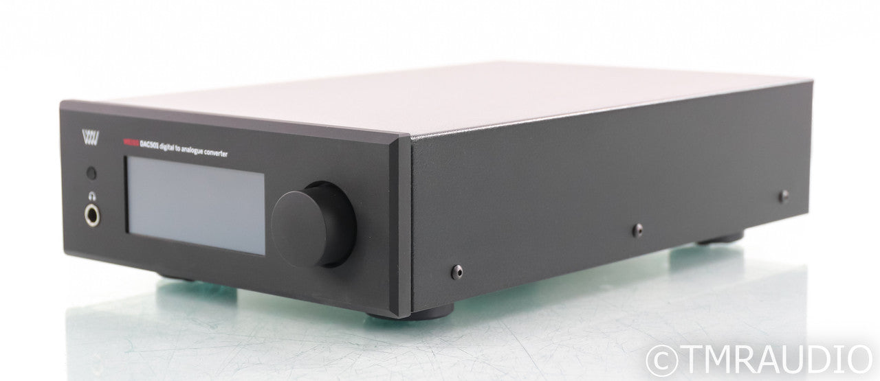 Weiss DAC501 Network Streaming DAC; D/A Converter; Black; Remote
