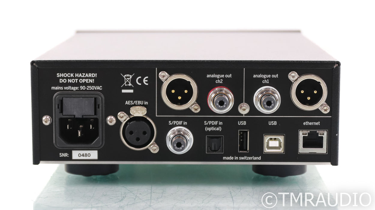 Weiss DAC501 Network Streaming DAC; D/A Converter; Black; Remote