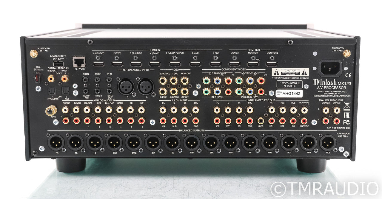 McIntosh MX123 15.2 Channel Home Theater Processor; MX-123; 4K UHD; Remote