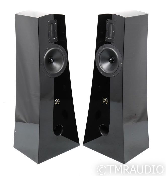 Alta Audio Alec Floorstanding Speakers; Gloss Black Pair