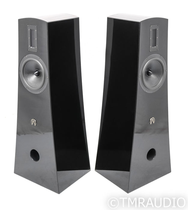 Alta Audio Alec Floorstanding Speakers; Gloss Black Pair