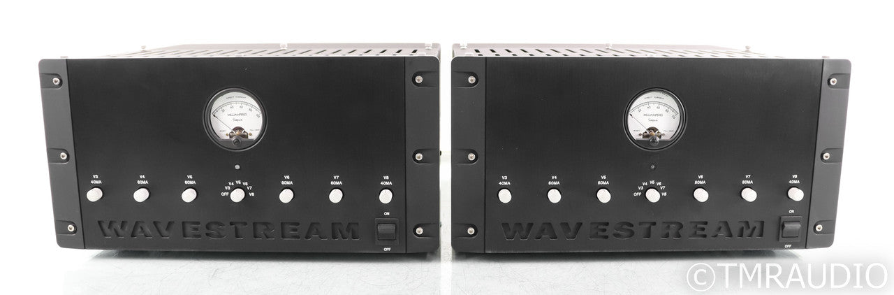 Wavestream Kinetics Boxter M100 Mono Tube Power Amplifier; Pair