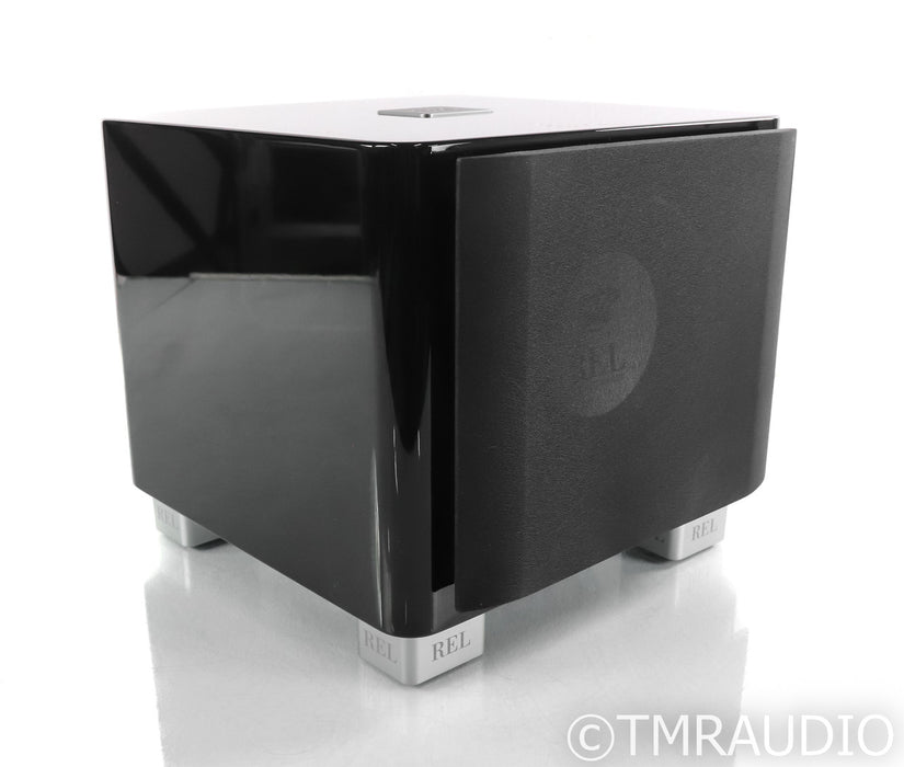 REL T/7x 8" Powered Subwoofer; T7x; Piano Black