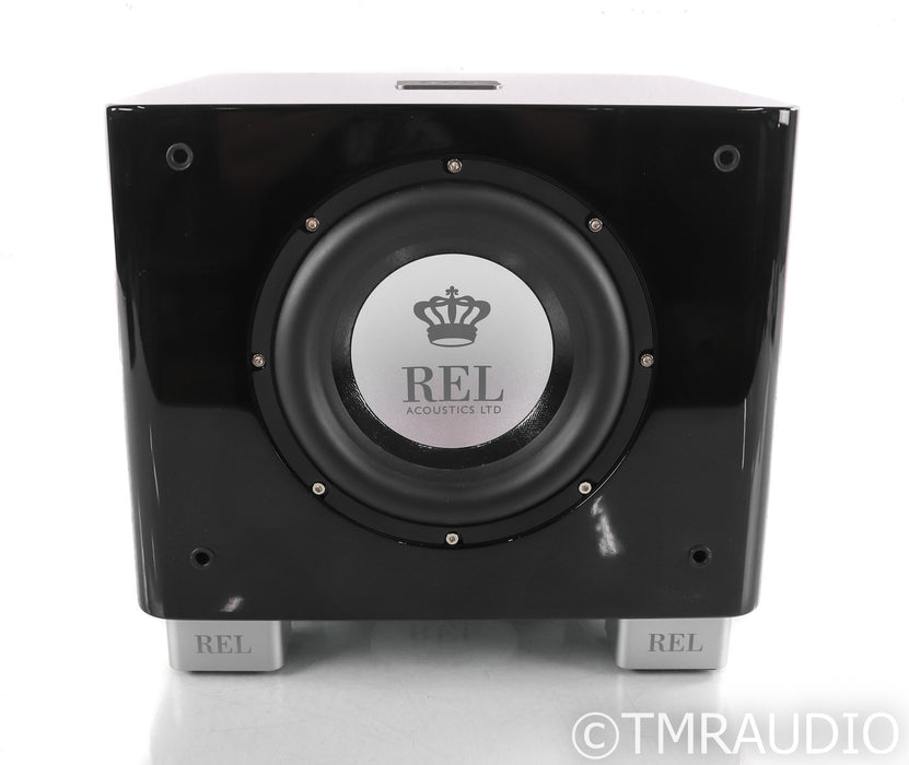 REL T/7x 8" Powered Subwoofer; T7x; Piano Black