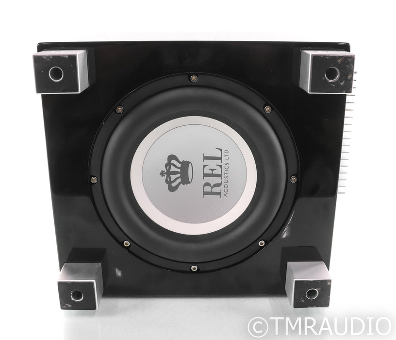 REL T/5i 8" Powered Subwoofer; T5i; Piano Black