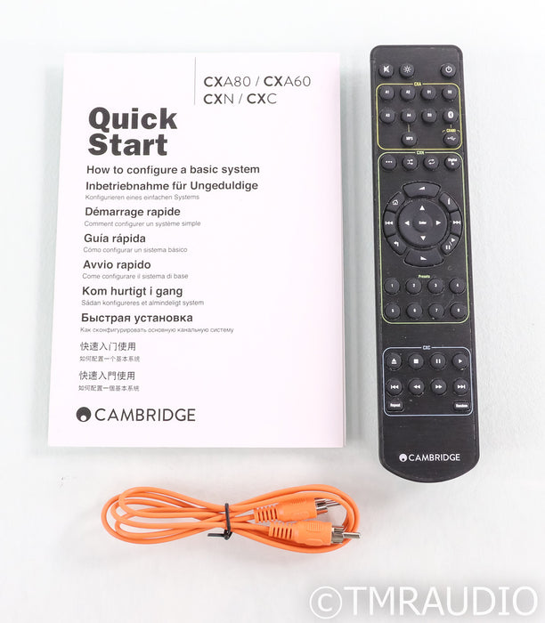 Cambridge Audio CXA60 Stereo Integrated Amplifier; CXA-60; Remote