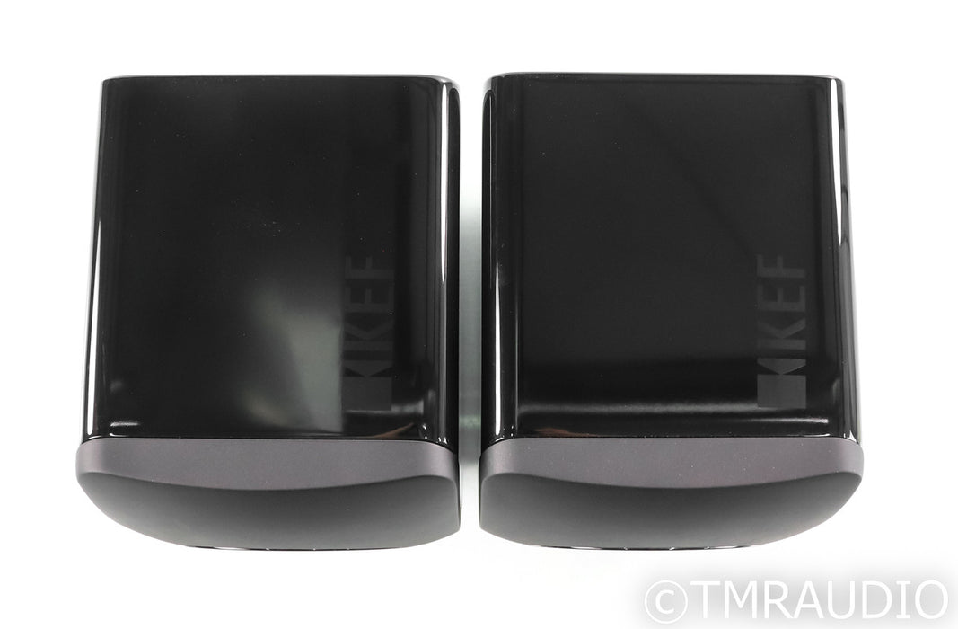 KEF LS50 Bookshelf Speakers; LS-50; Black